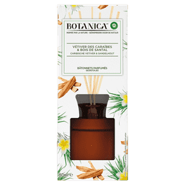 Botanica by Air Wick Geurstokjes - Caribische Vetiver & Sandelhout